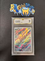 Toedscool 201 Scarlet & Violet Pokemon Graded Card 9 Globalgrading
