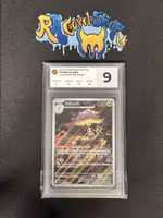 Shiinotic 194 illustration rare Pokemon Graded Card 9 PCG