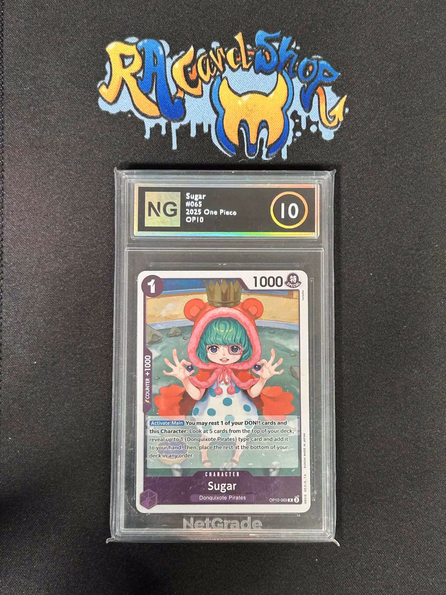 Sugar 065 OP10 One Piece Graded Card 10 NG