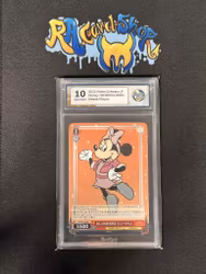 Minnie Mouse S104-069U Weiss Schwarz JP Disney 100 Graded Card 10 RaukCard