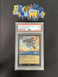 Scrooge Mcduck Event Exclusive 39 Disney Lorcana Graded Card 9 PSA