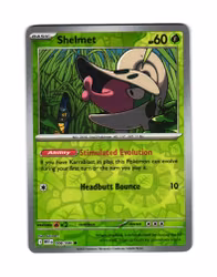 Shelmet Reverse Holo Common 008/086 White Flare Pokemon
