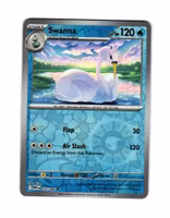 Swanna Reverse Holo Uncommon 026/086 White Flare Pokemon