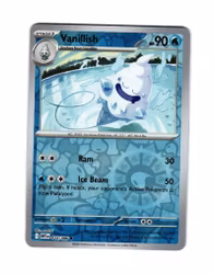 Vanillish Reverse Holo Common 028/086 White Flare Pokemon