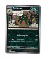 Garbodor Reverse Holo Uncommon 060/086 White Flare Pokemon