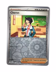 Cheren Reverse Holo Uncommon 081/086 White Flare Pokemon
