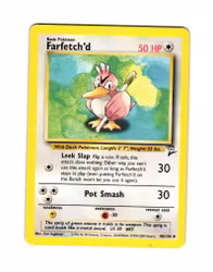 Farfetchd Uncommon 40/130 Base Set 2 Pokemon