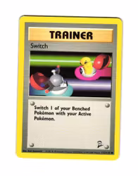 Switch Uncommon 123/130 Base Set 2 Pokemon