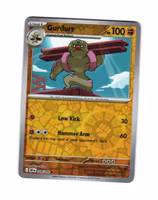 Gurdurr Reverse Holo Common 048/086 Black Bolt Pokemon