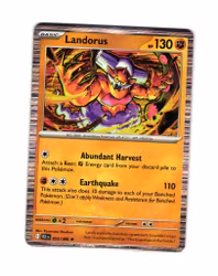 Landorus Holo Rare 053/086 Black Bolt Pokemon