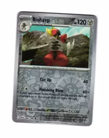 Bisharp Holo Uncommon 065/086 Black Bolt Pokemon