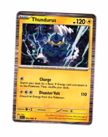 Thundurus Holo Rare 033/086 Black Bolt Pokemon