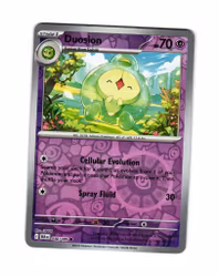 Duosion Reverse Holo Common 038/086 Black Bolt Pokemon