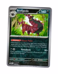 Scolipede Reverse Holo Uncommon 056/086 Black Bolt Pokemon
