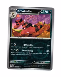 Krookodile Reverse Holo Uncommon 059/086 Black Bolt Pokemon