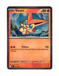 Victini Holo Rare 012/086 Black Bolt Pokemon