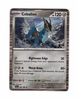 Cobalion Holo Rare 066/086 Black Bolt Pokemon