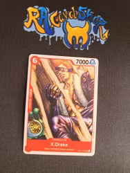 X.Drake Uncommon OP11-017 A Fist of Divine Speed One Piece Card Game