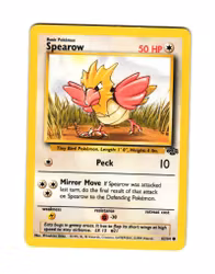 Spearow Common 62/64 Jungle Pokemon
