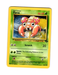 Paras Common 59/64 Jungle Pokemon
