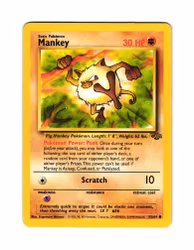 Mankey Common 55/64 Jungle Pokemon
