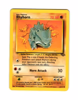 Rhyhorn Common 61/64 Jungle Pokemon