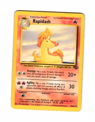 Rapidash Uncommon 44/64 Jungle Pokemon