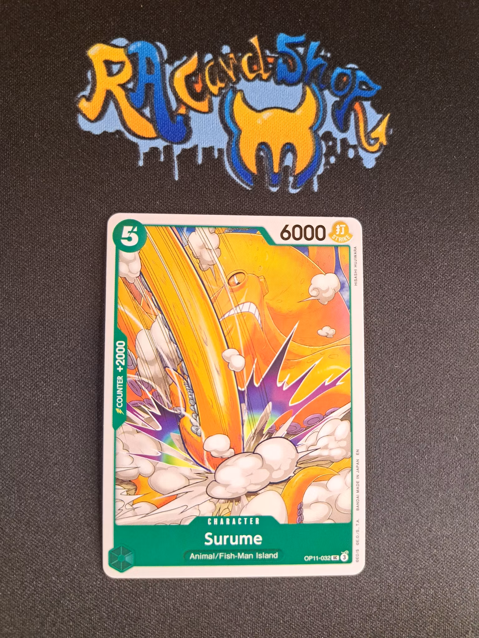 Surume Uncommon OP11-032 A Fist of Divine Speed One Piece Card Game
