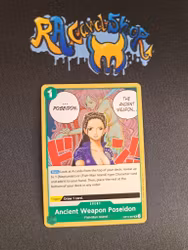 Ancient Weapon Poseidon Uncommon OP11-037 A Fist of Divine Speed One Piece Card Game