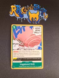 Vagabond Drill Common OP11-039 A Fist of Divine Speed One Piece Card Game