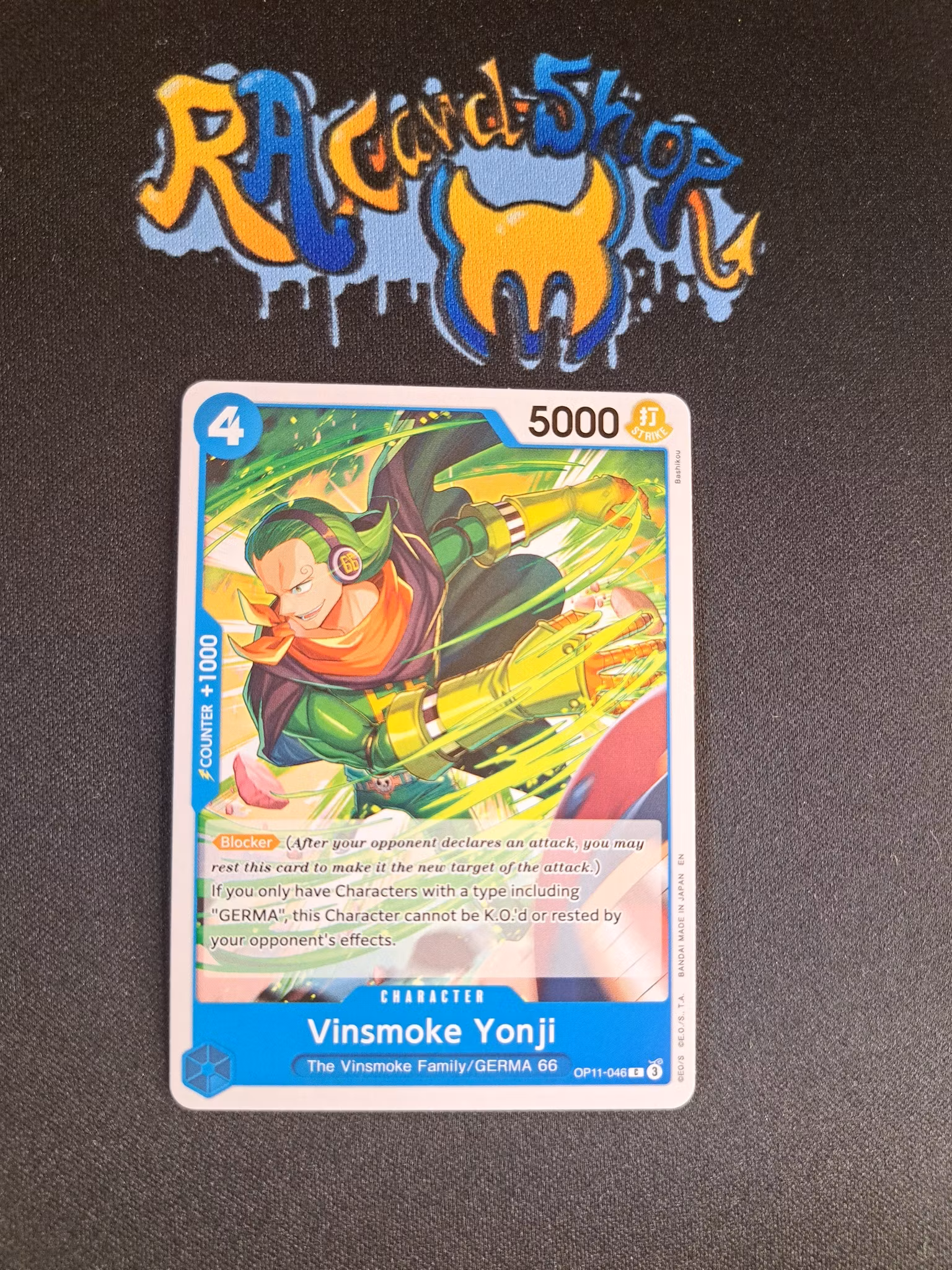 Vinsmoke Yonji Common OP11-046 A Fist of Divine Speed One Piece Card Game