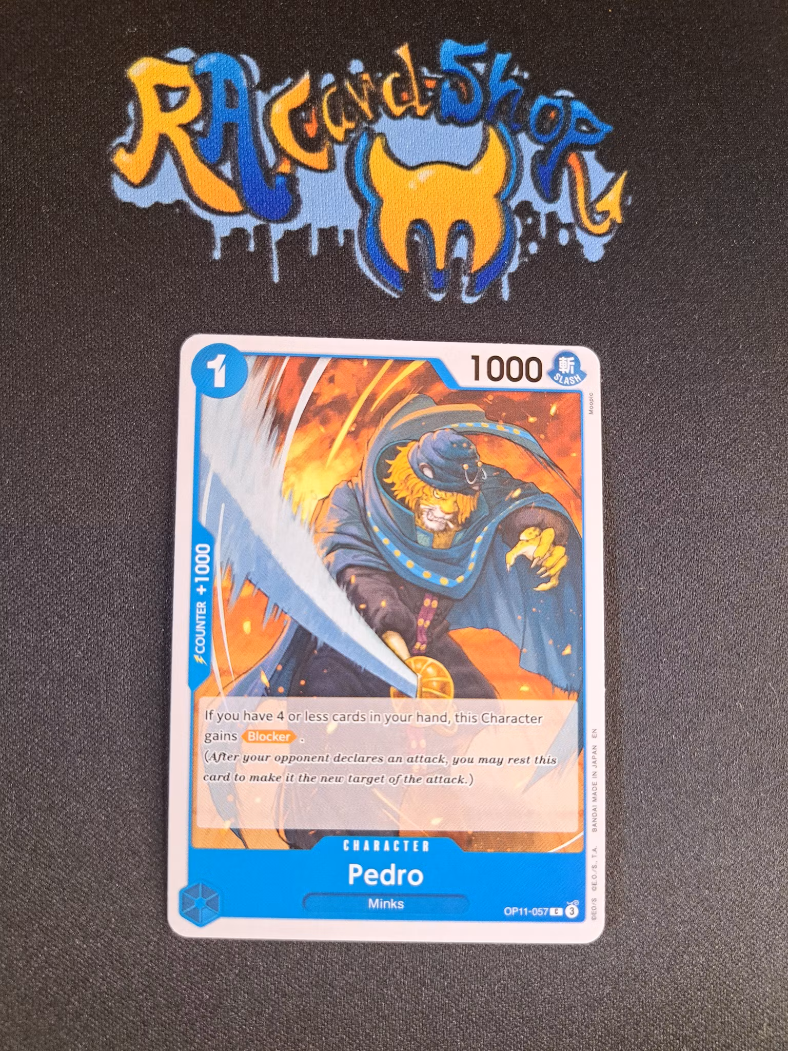 Pedro Common OP11-057 A Fist of Divine Speed One Piece Card Game