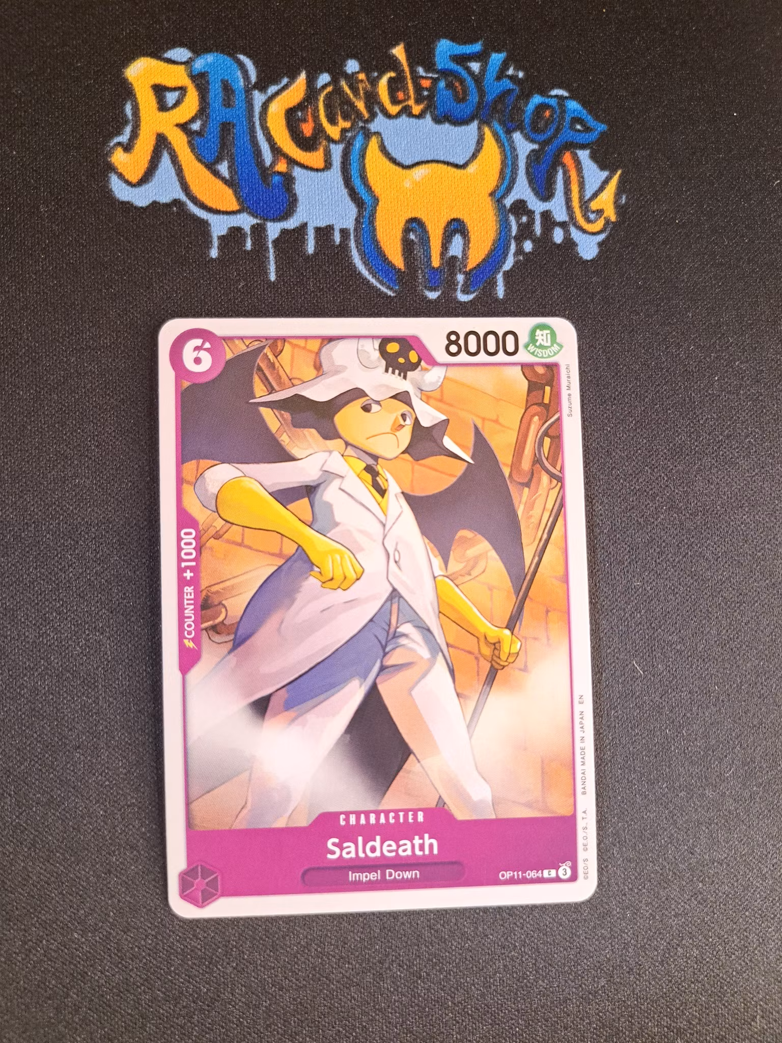 Saldeath Common OP11-064 A Fist of Divine Speed One Piece Card Game
