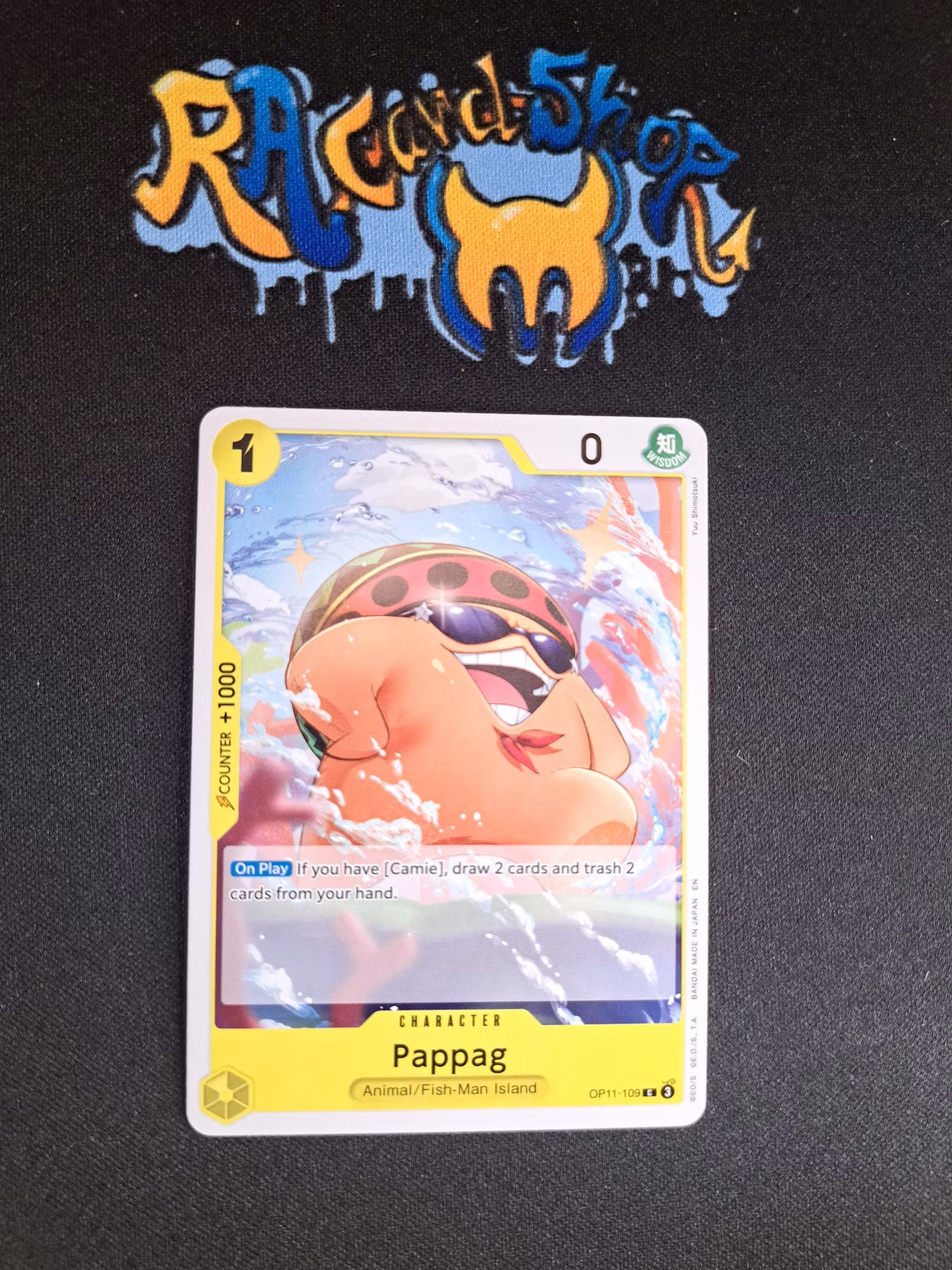 Papag Common OP11-109 A Fist of Divine Speed One Piece Card Game