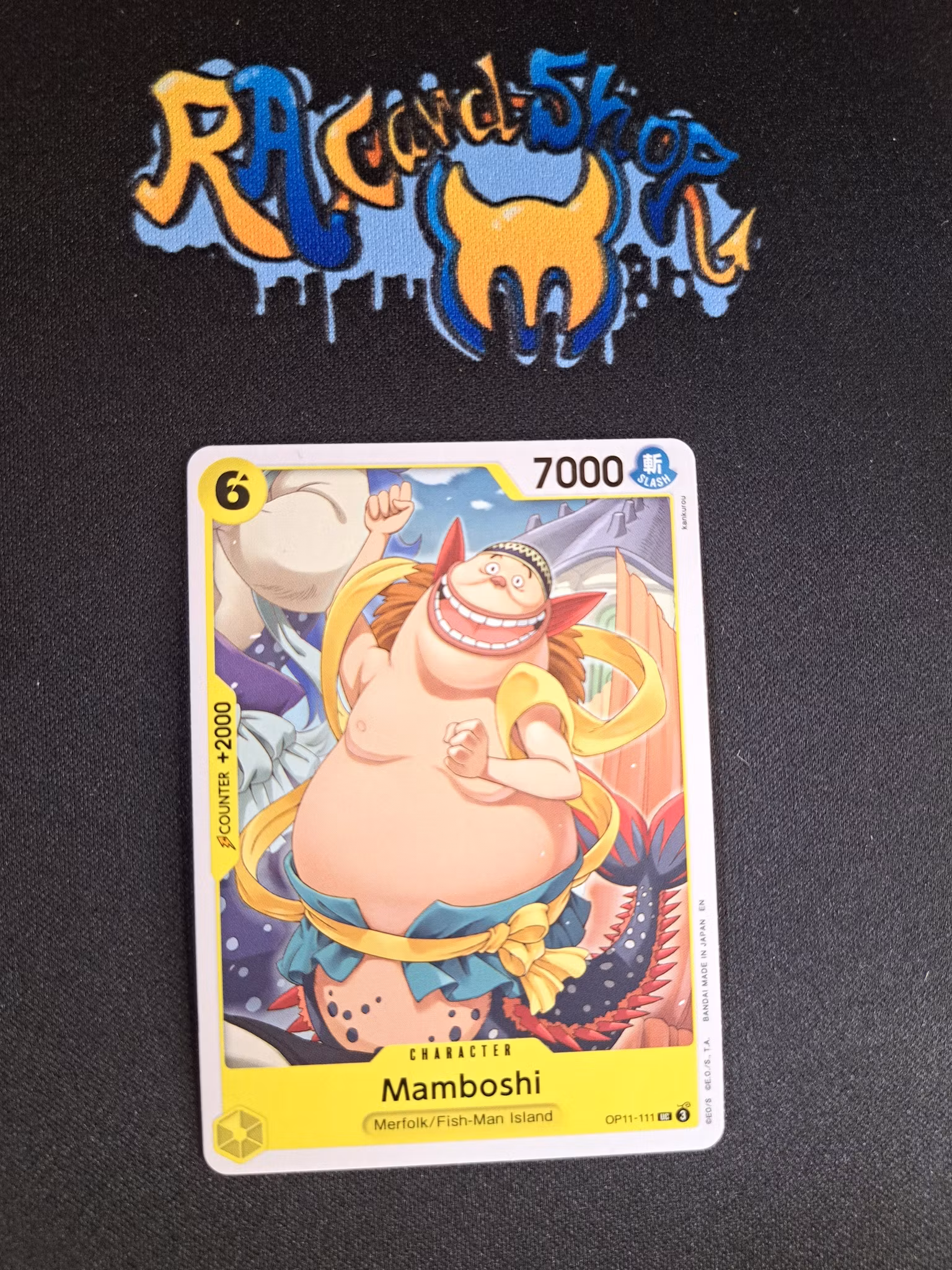Mamboshi Uncommon OP11-111 A Fist of Divine Speed One Piece Card Game