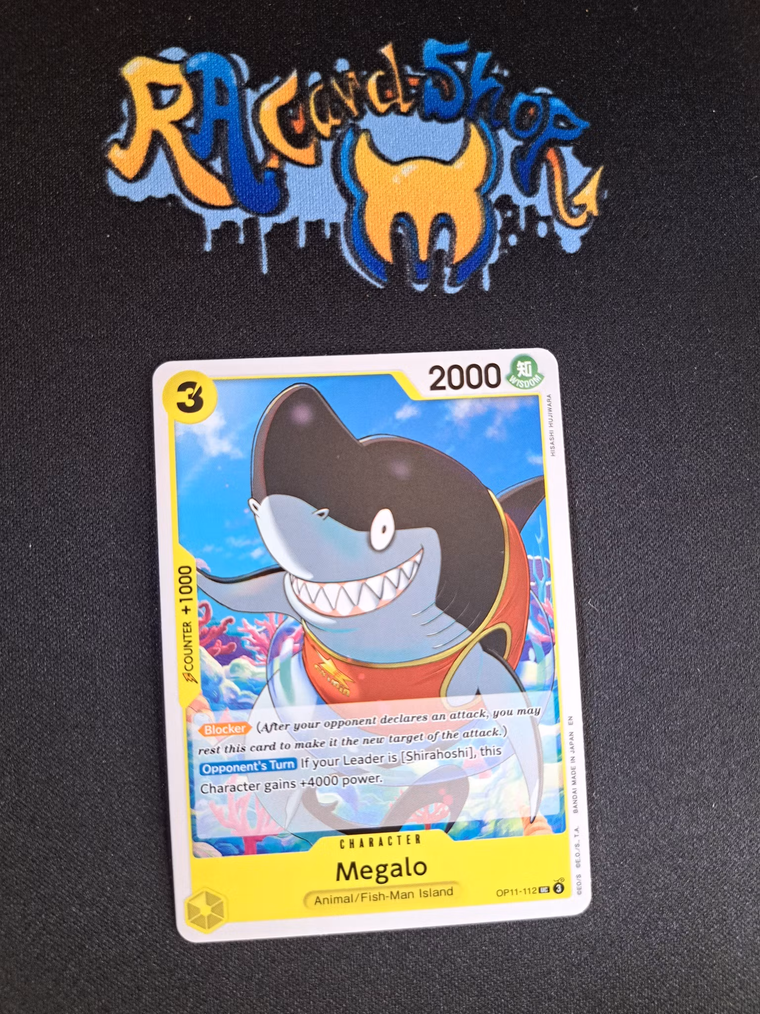 Megalo Uncommon OP11-112 A Fist of Divine Speed One Piece Card Game