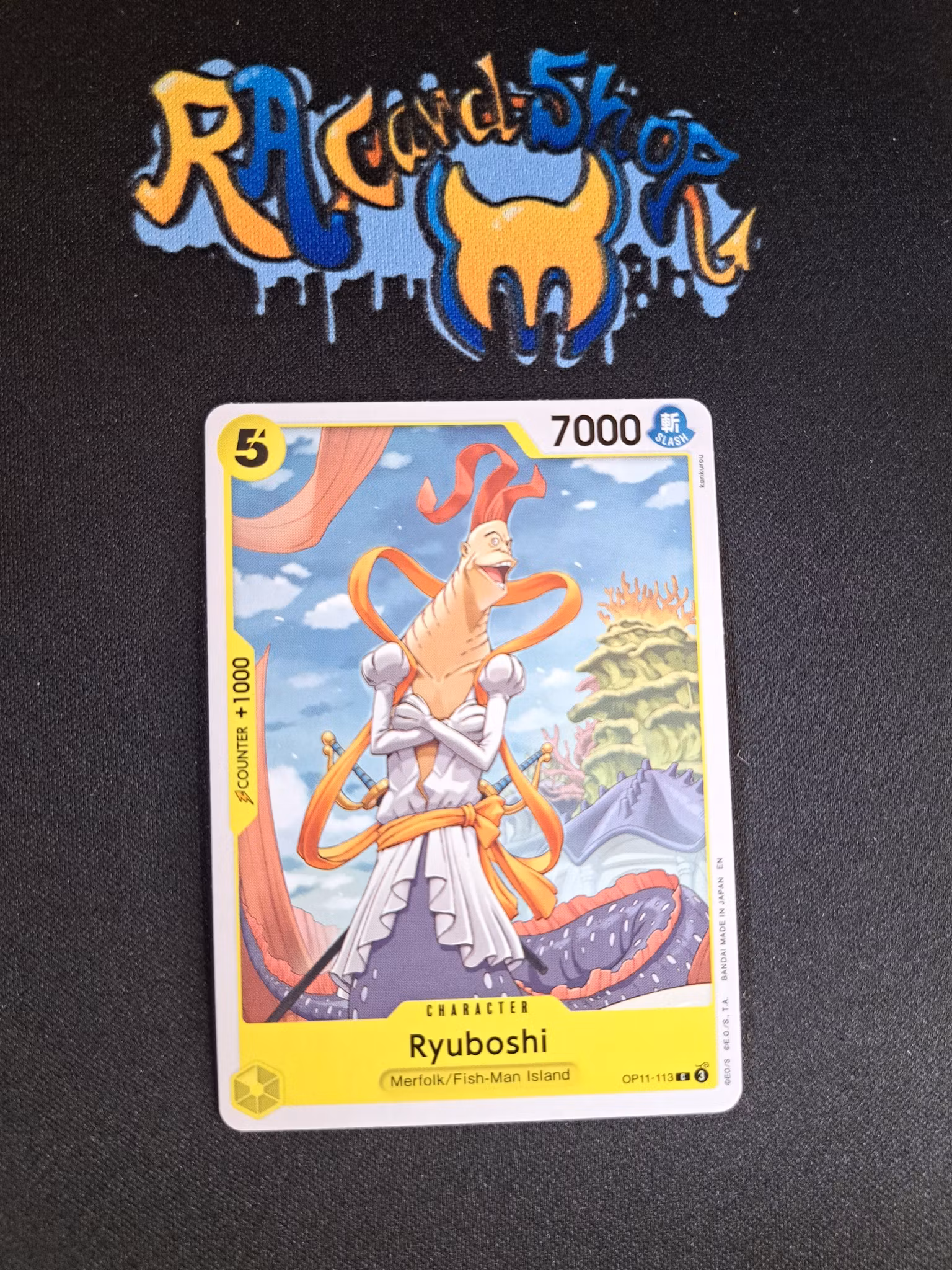 Ryuboshi Common OP11-113 A Fist of Divine Speed One Piece Card Game