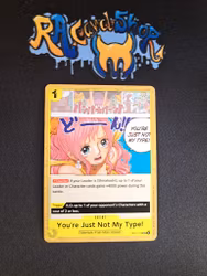 Youre Just Not My Type! Uncommon OP11-115 A Fist of Divine Speed One Piece Card Game