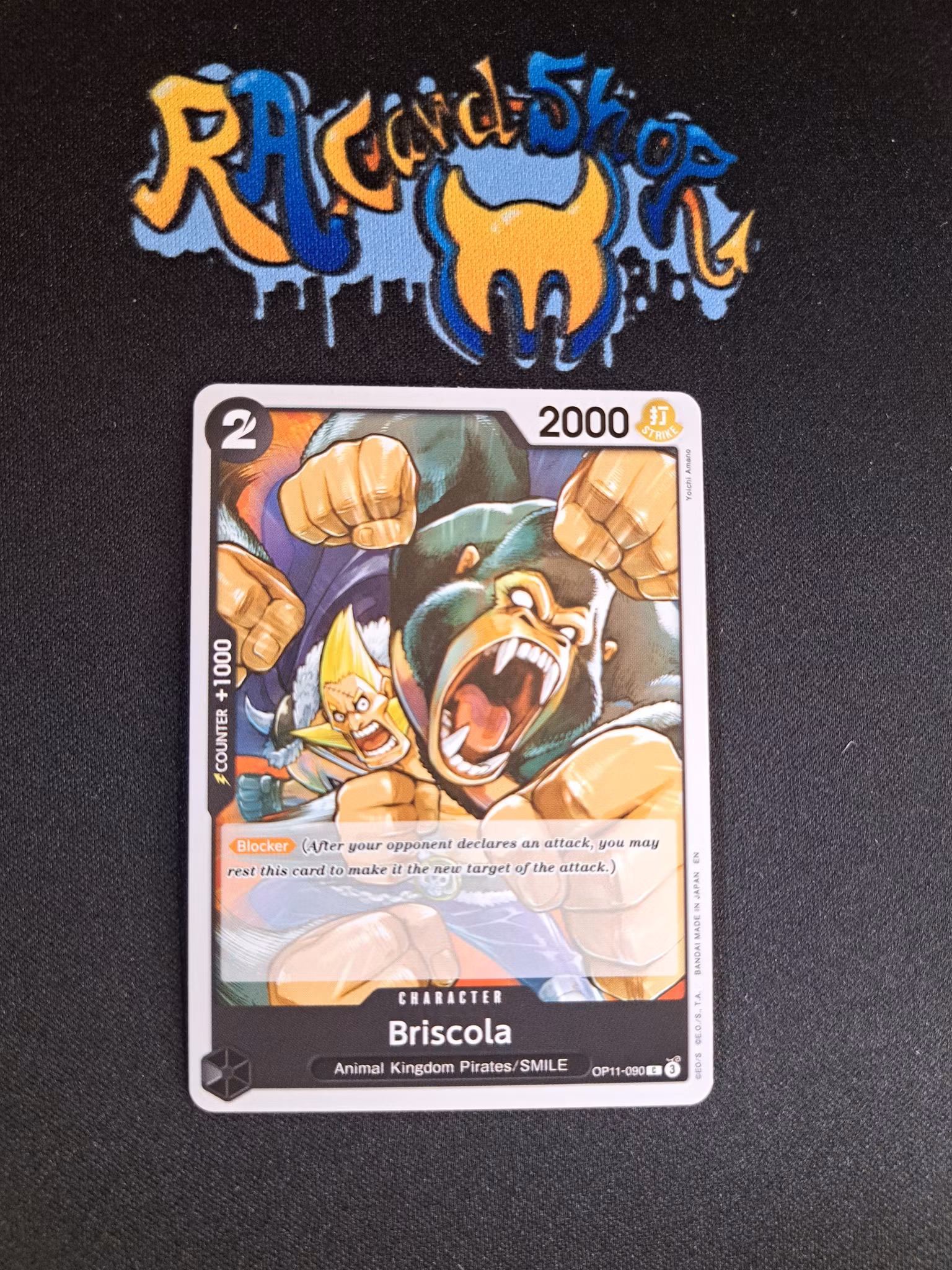 Briscola Common OP11-090 A Fist of Divine Speed One Piece Card Game