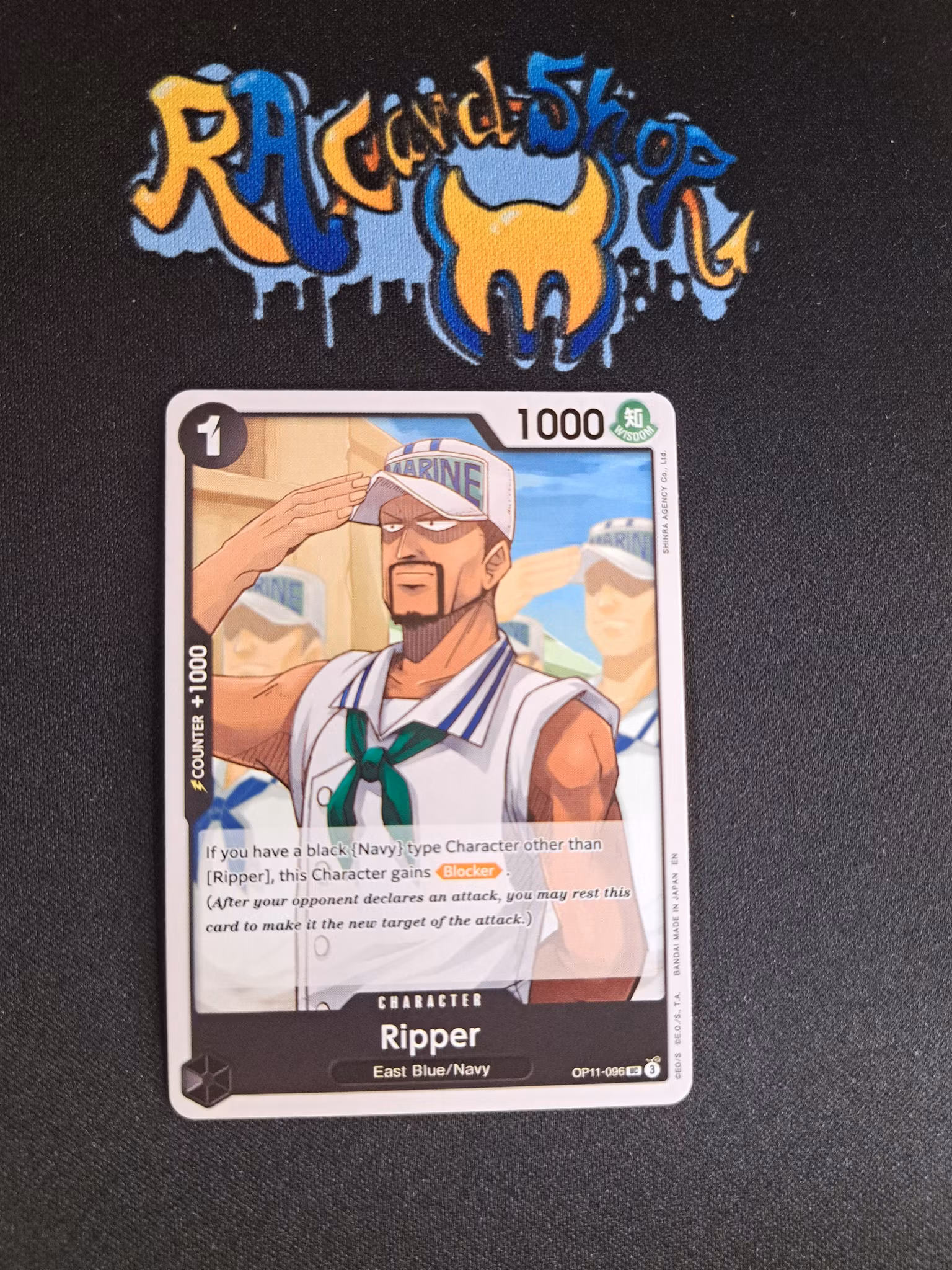 Ripper Uncommon OP11-096 A Fist of Divine Speed One Piece Card Game