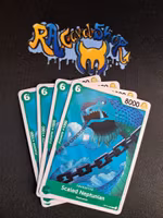 Scaled Neptunian Common Playset OP11-026 A Fist of Divine Speed One Piece Card Game