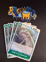 Bulge-Eyed Neptunian Common Playset OP11-027 A Fist of Divine Speed One Piece Card Game