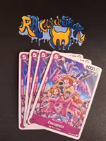 Decuplets Uncommon Playset OP11-078 A Fist of Divine Speed One Piece Card Game