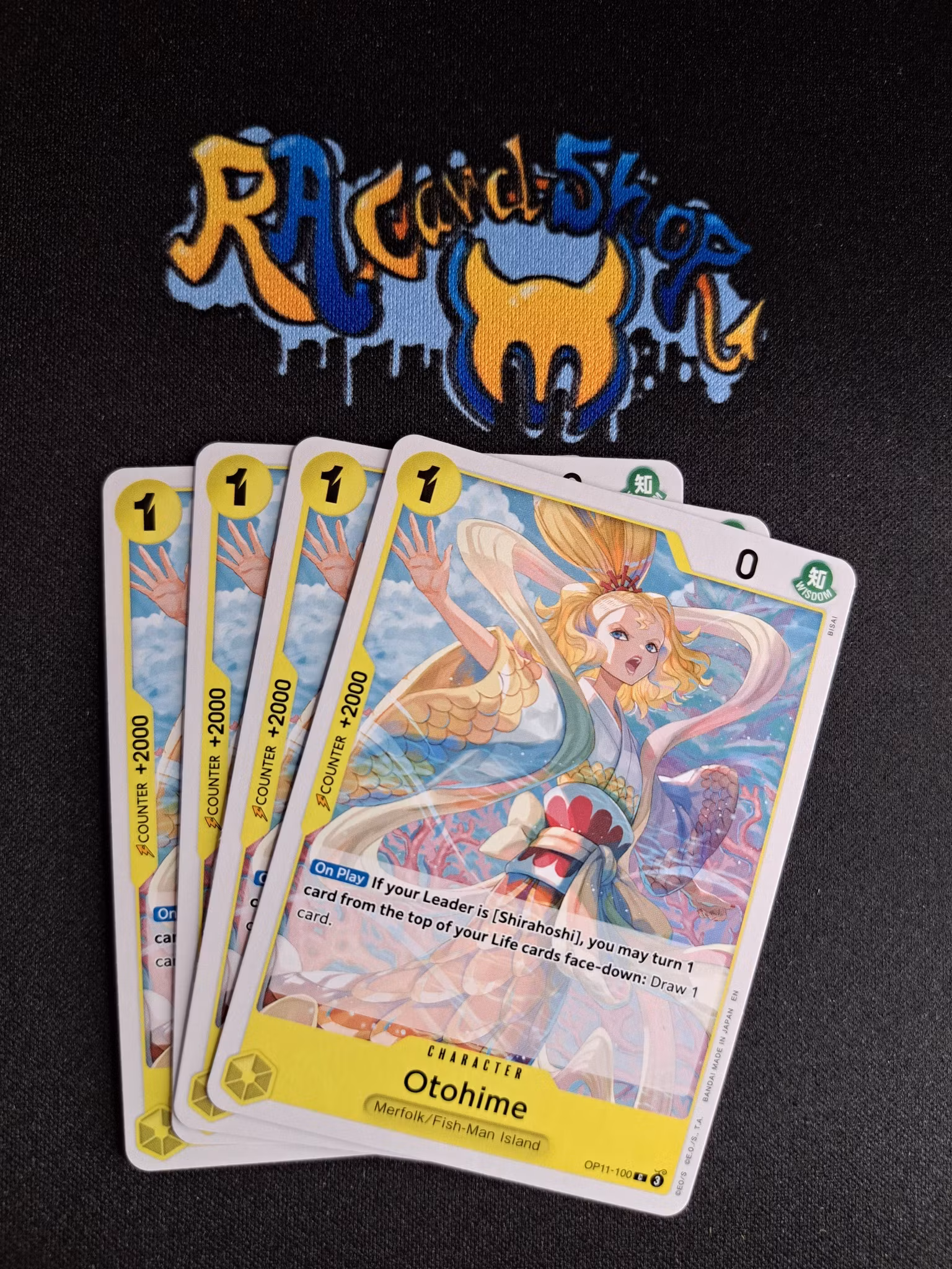 Otohime Common Playset OP11-100 A Fist of Divine Speed One Piece Card Game