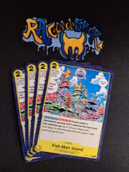 Fish-Man Island Common Playset OP11-117 A Fist of Divine Speed One Piece Card Game