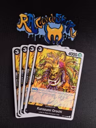 Kurozumi Orochi Common Playset OP11-085 A Fist of Divine Speed One Piece Card Game