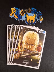 Morgan Common Playset OP11-094 A Fist of Divine Speed One Piece Card Game