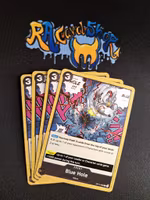 Blue Hole Common Playset OP11-098 A Fist of Divine Speed One Piece Card Game