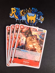 Zephyr Common Playset OP11-006 A Fist of Divine Speed One Piece Card Game