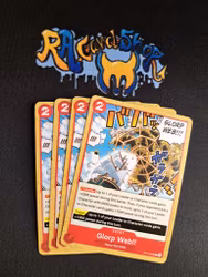 Glorp Web!! Common Playset OP11-019 A Fist of Divine Speed One Piece Card Game